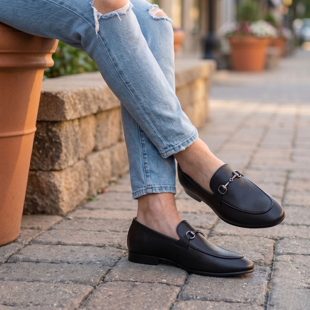 Kavsun Penny Loafers Black