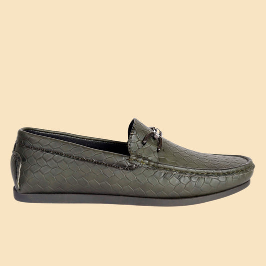 Kavsun Men Chatai Loafer Olive