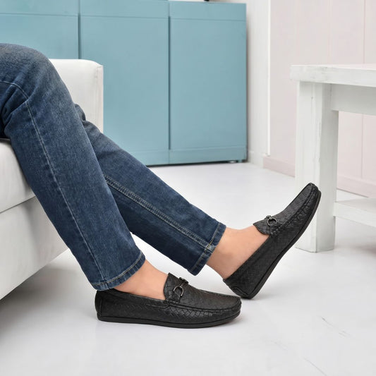 Kavsun Men Chatai Loafer Black