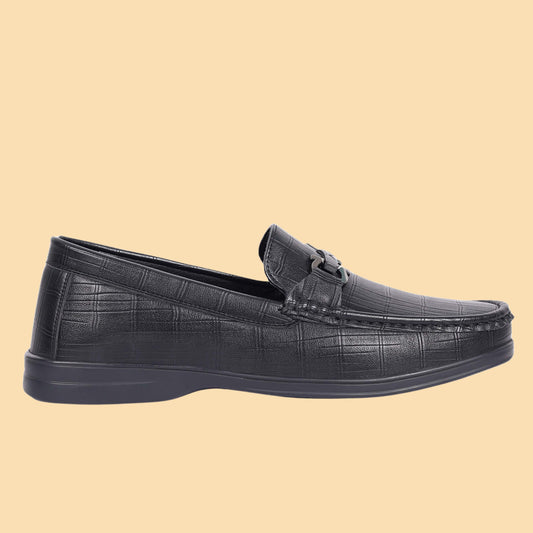 Kavsun Men Semi Casual Loafer Black