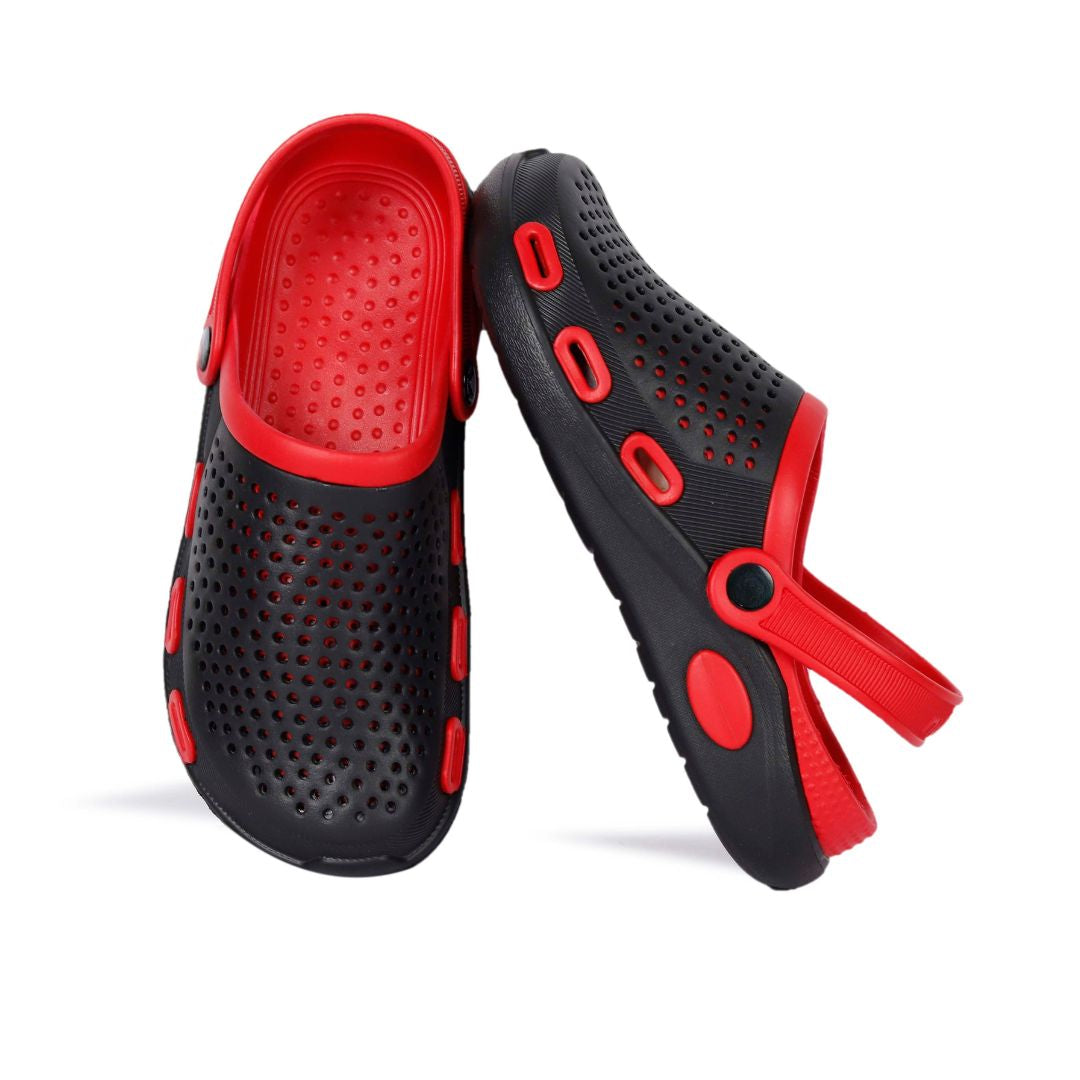 Kavsun Men Clogs Sandal Red KV3031