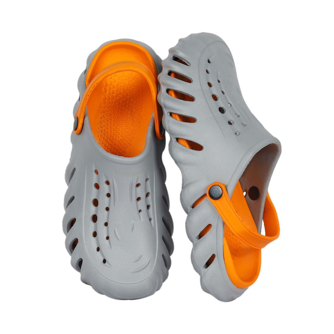 Kavsun Unisex Trendy Clogs Sandal Orange KV3038