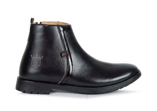 Kavsun Men Chelsea Ankle Boot Black KV4004