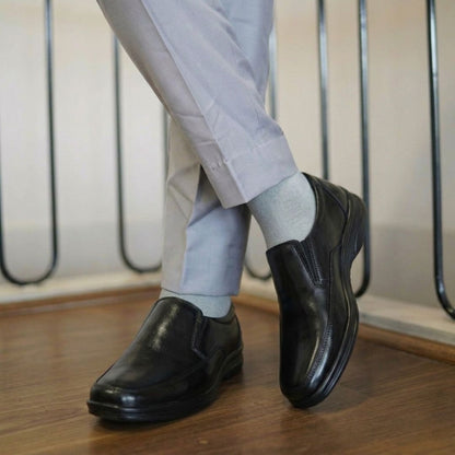 Kavsun Men Formal Leather Shoes with Durable PU Sole Office KV1428