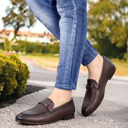 Kavsun Penny Loafers Brown