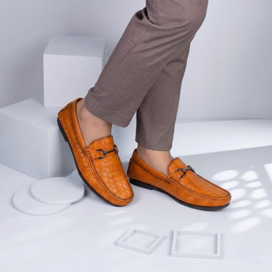 Kavsun Men Chatai Loafer Tan