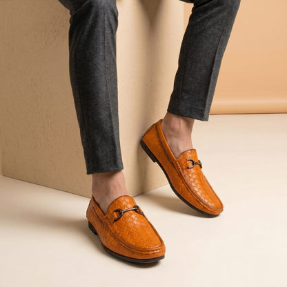 Kavsun Men Chatai Loafer Tan