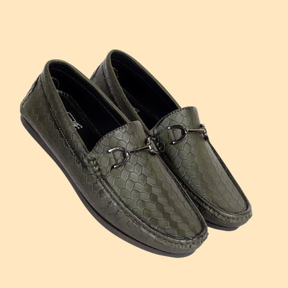 Kavsun Men Chatai Loafer Olive