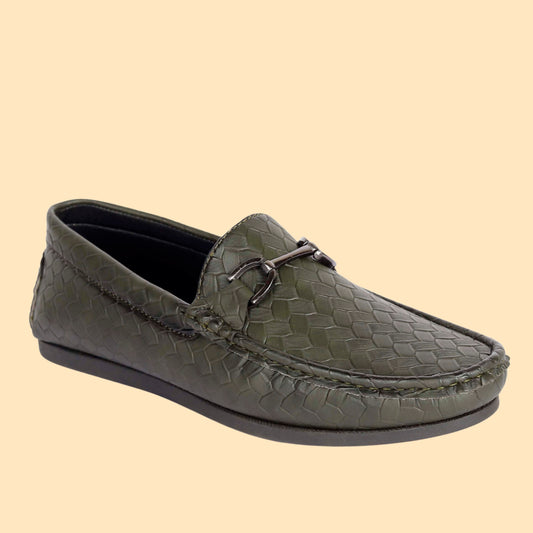 Kavsun Men Chatai Loafer Olive