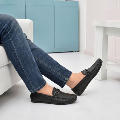 Kavsun Men Chatai Loafer Black