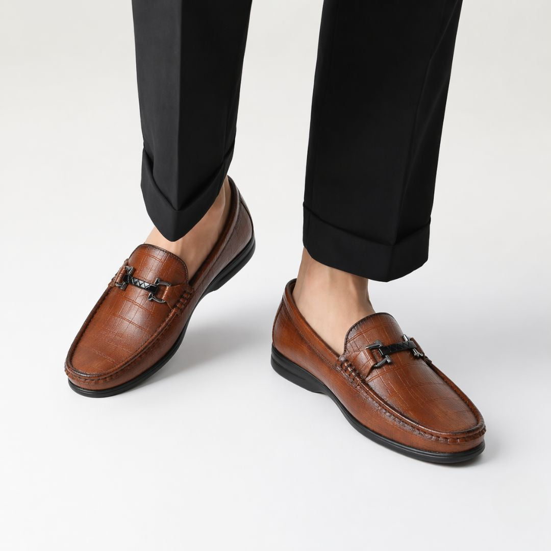 Kavsun Men Semi Casual Loafer Tan