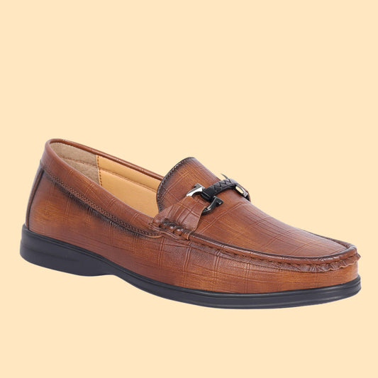 Kavsun Men Semi Casual Loafer Tan