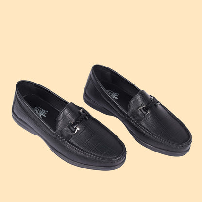 Kavsun Men Semi Casual Loafer Black