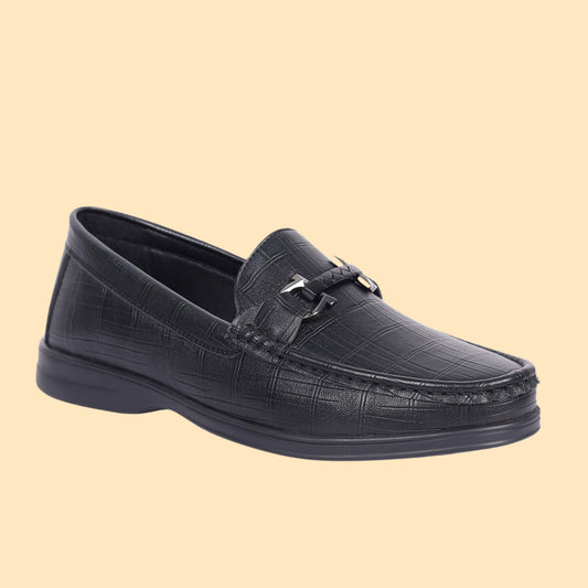 Kavsun Men Semi Casual Loafer Black