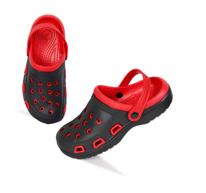 Kavsun Men Clogs Sandal Red KV3027