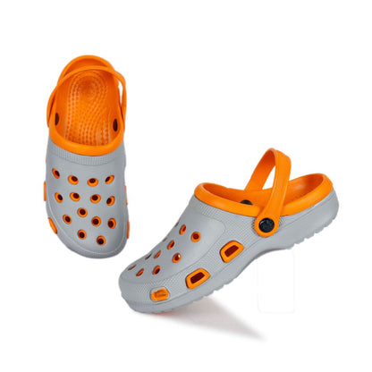 Kavsun Men Clogs Sandal Orange KV3030