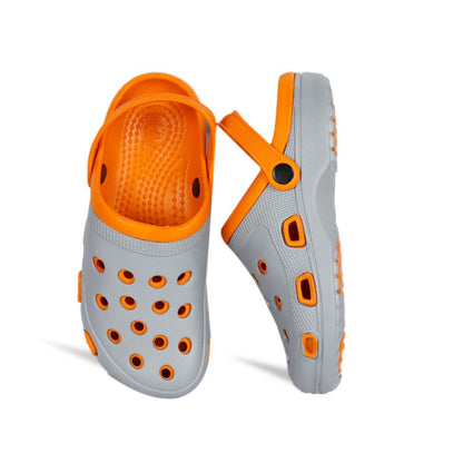 Kavsun Men Clogs Sandal Orange KV3030