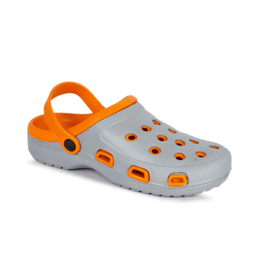 Kavsun Men Clogs Sandal Orange KV3030