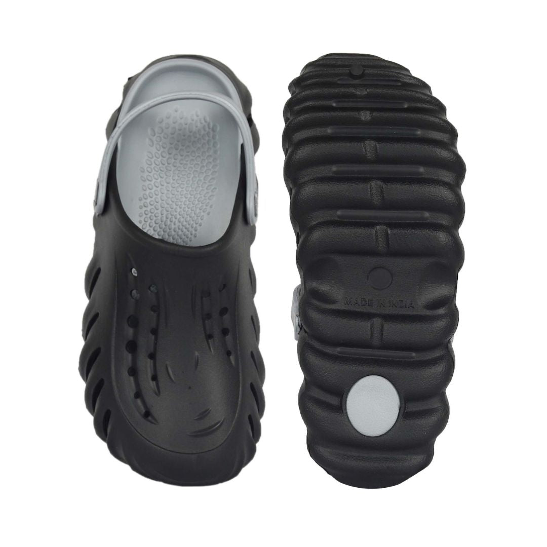 Kavsun Unisex Trendy Clogs Sandal Black KV3037