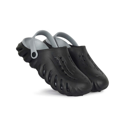 Kavsun Unisex Trendy Clogs Sandal Black KV3037