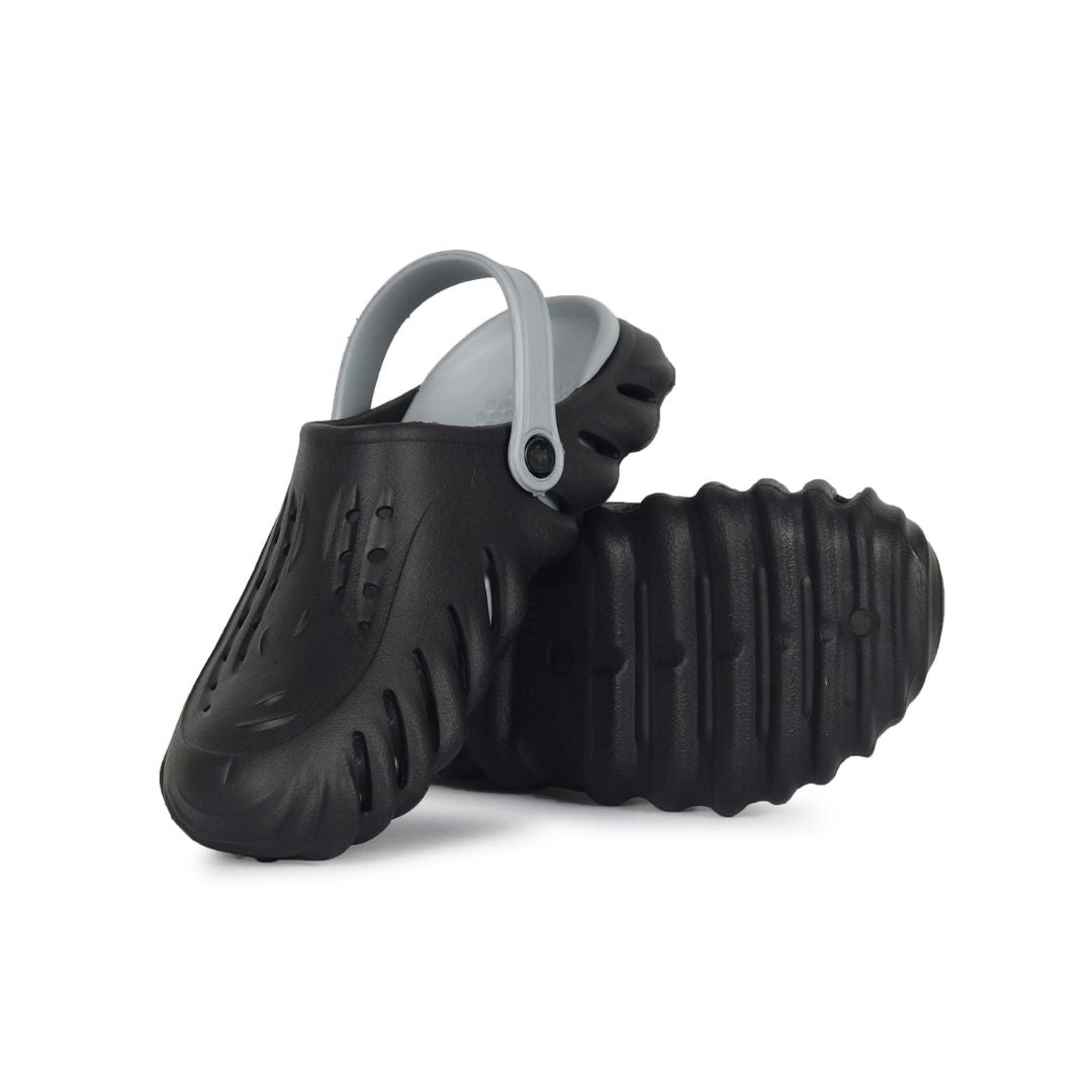 Kavsun Unisex Trendy Clogs Sandal Black KV3037