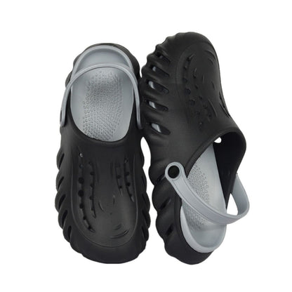 Kavsun Unisex Trendy Clogs Sandal Black KV3037