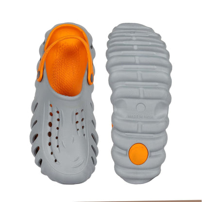 Kavsun Unisex Trendy Clogs Sandal Orange KV3038