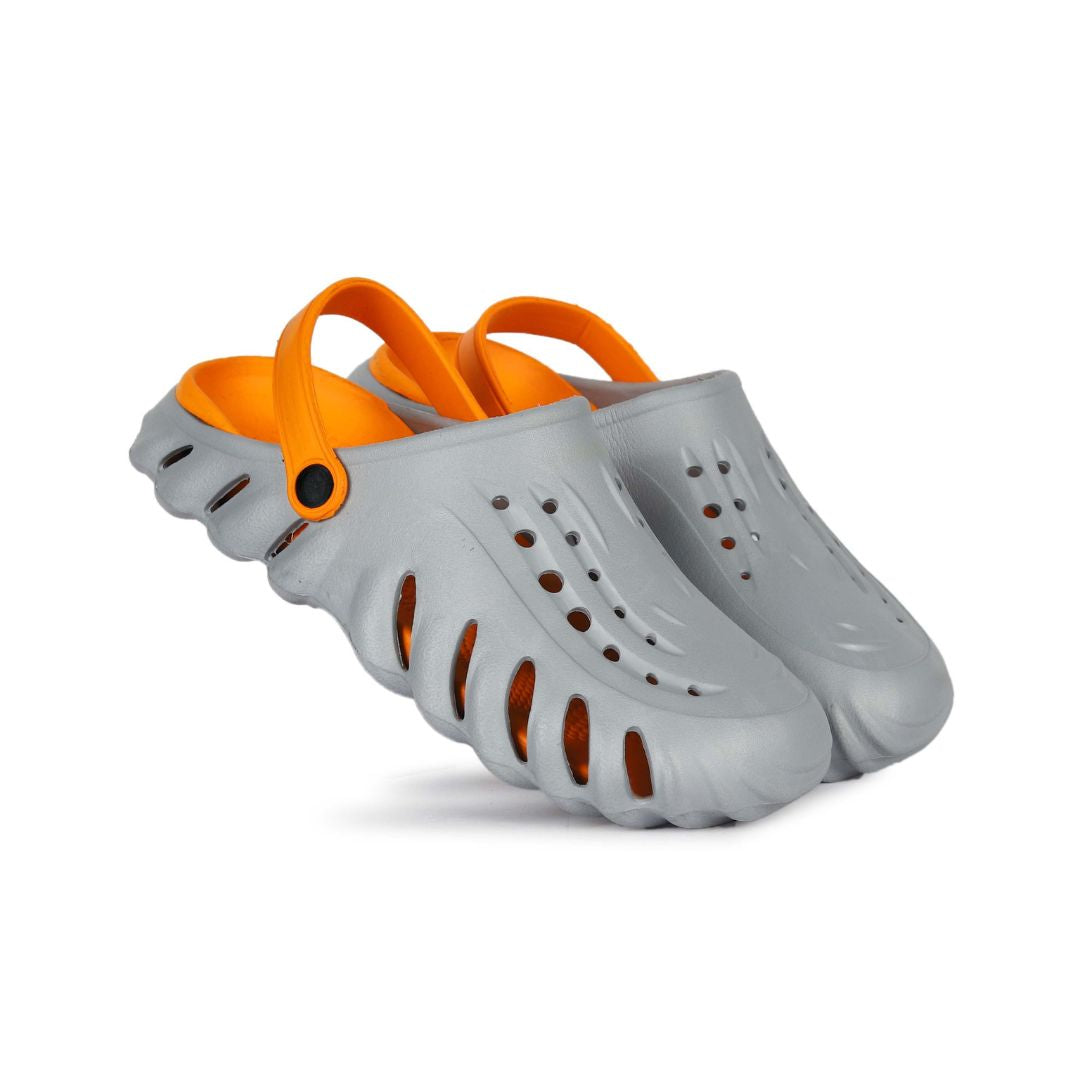 Kavsun Unisex Trendy Clogs Sandal Orange KV3038