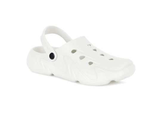 Kavsun Men Clogs Sandal White KV3040