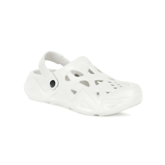 Kavsun Men Clogs Sandal White KV3044