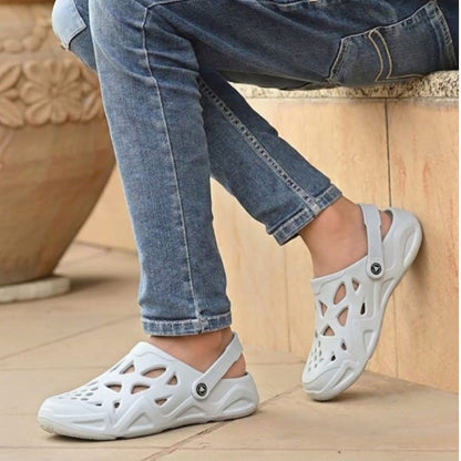Kavsun Men Clogs Sandal Grey KV3045