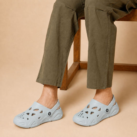 Kavsun Men Clogs Sandal Grey KV3045