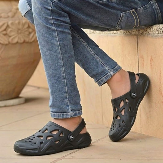 Kavsun Men Clogs Sandal Black KV3047
