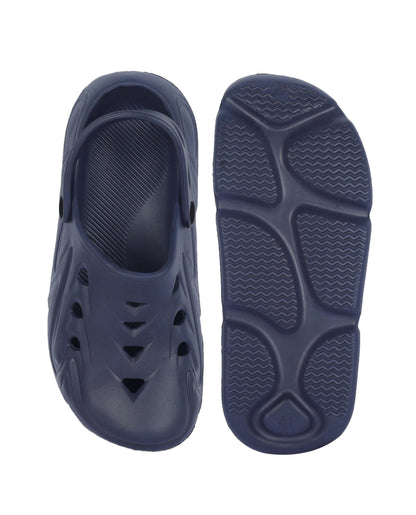 KAVSUN Men EVA Clog Sandals Adjustable Strap Casual Wear Blue KV3048