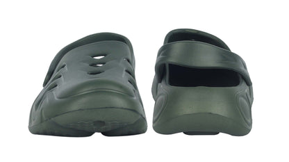 KAVSUN Men EVA Clog Sandals Adjustable Strap Casual Wear Green KV3049