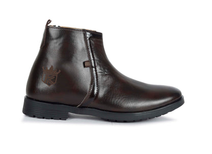 Kavsun Men Chelsea Ankle Boot Brown KV4003