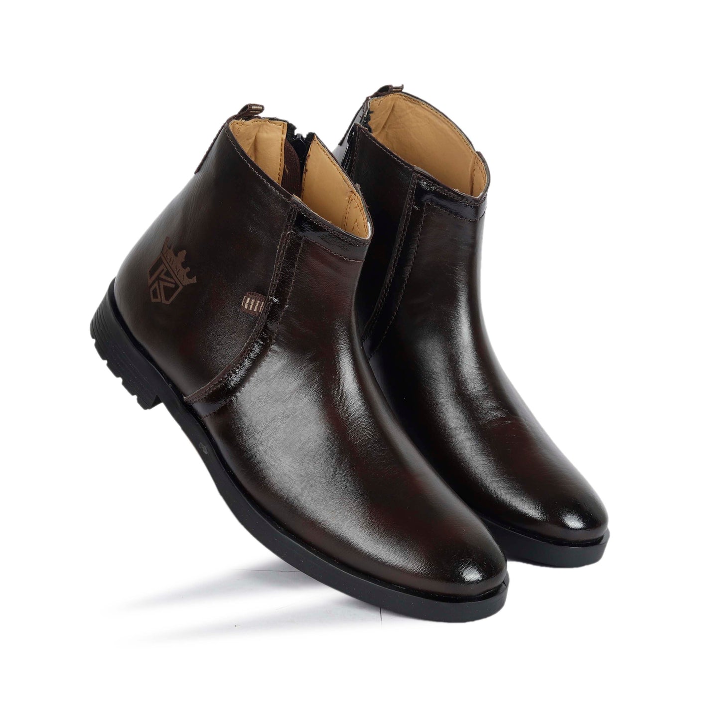 Kavsun Men Chelsea Ankle Boot Brown KV4003