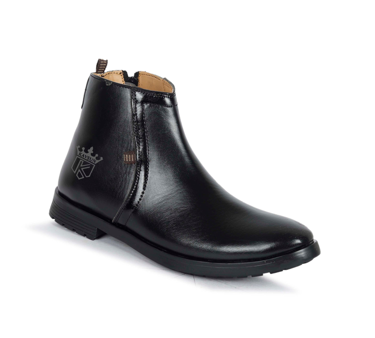 Kavsun Men Chelsea Ankle Boot Black KV4004