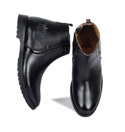 Kavsun Men Chelsea Ankle Boot Black KV4004