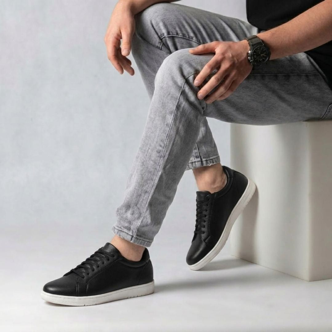 Kavsun Men Casual Sneaker Black