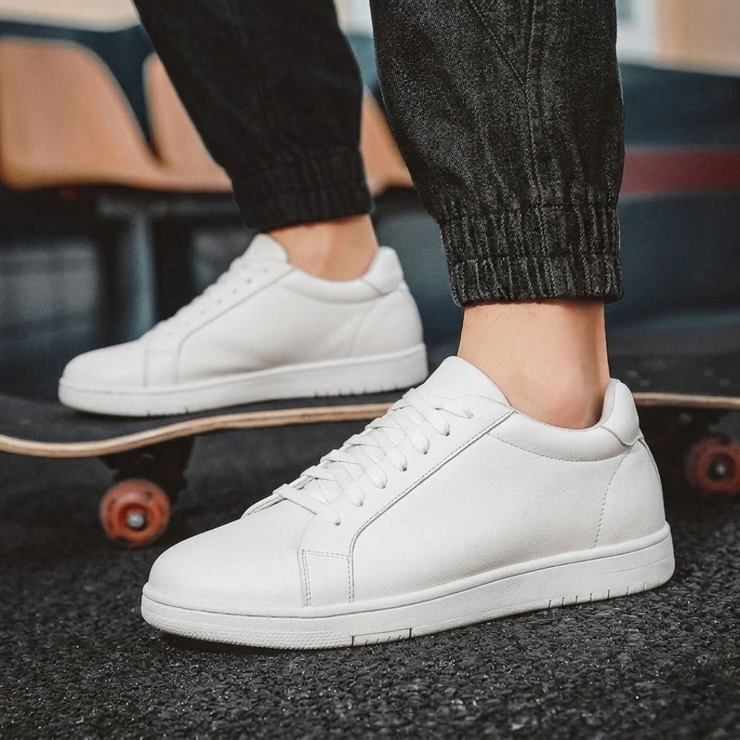 Kavsun Men Casual Sneaker White
