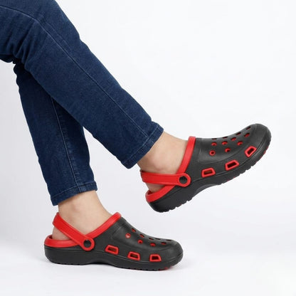 Kavsun Men Clogs Sandal Red KV3027