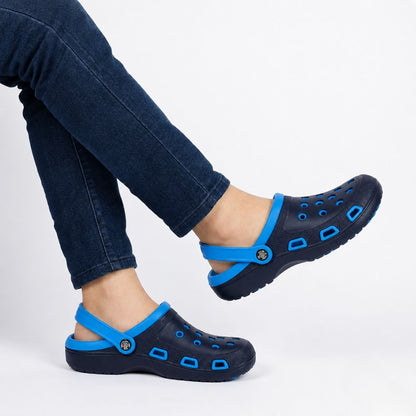 Kavsun Men Clogs Sandal Blue KV3028