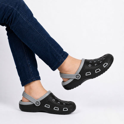 Kavsun Men Clogs Sandal Black KV3029